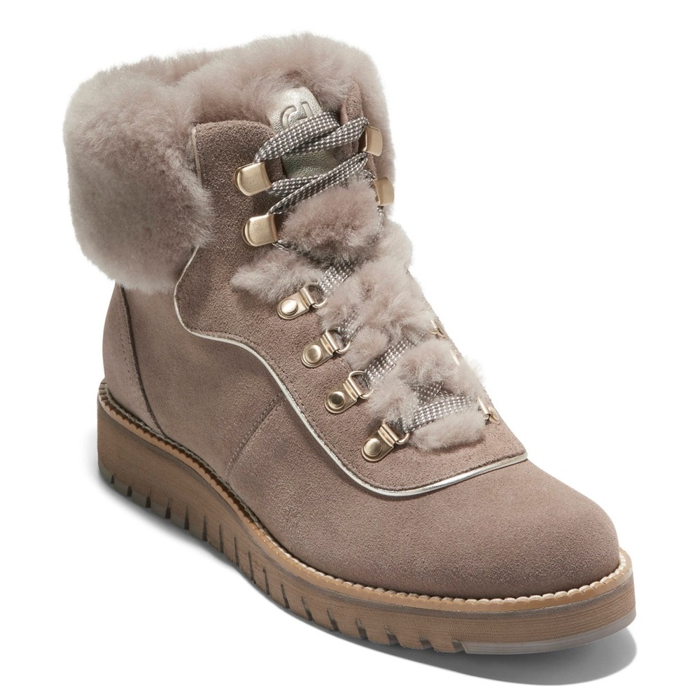 Cole Haan | ZeroGrand Explore Upstate Waterproof Genuine Shearling Hiking Boot